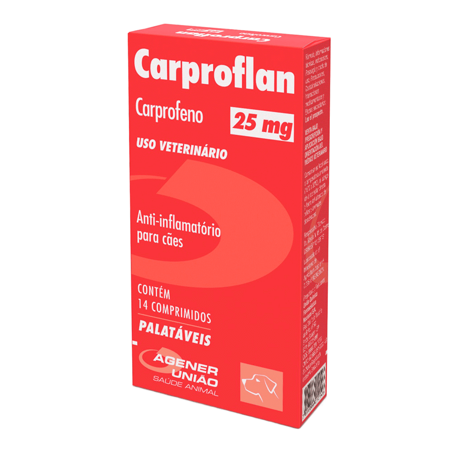 Anti-inflamatório Carproflan 25mg