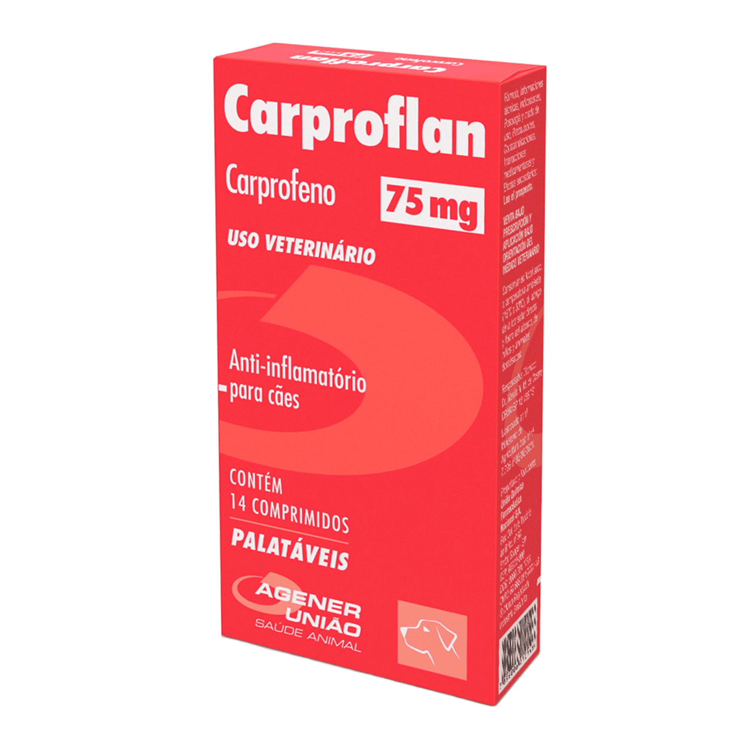 Anti-inflamatório Carproflan 75mg