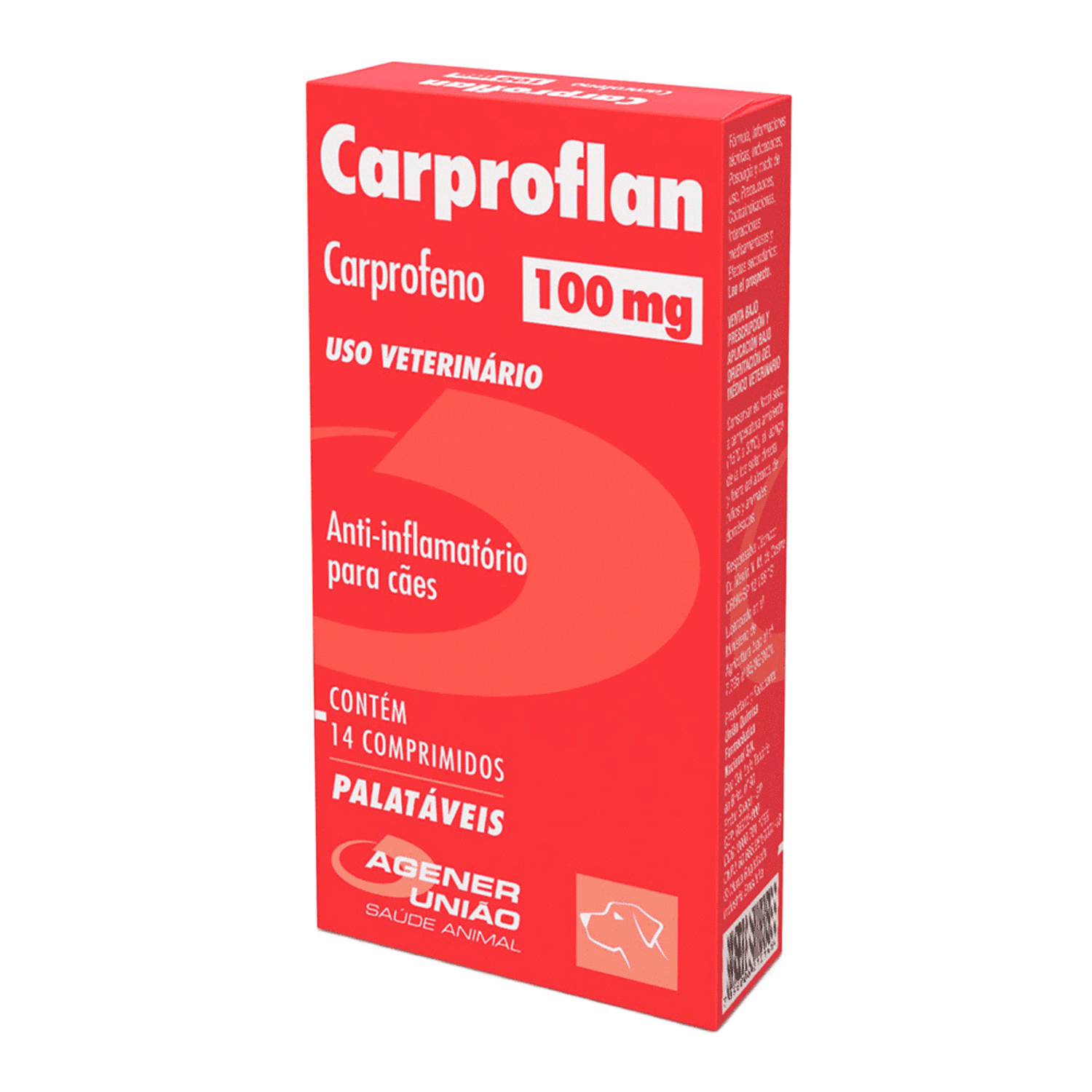 Anti-inflamatório Carproflan 100mg