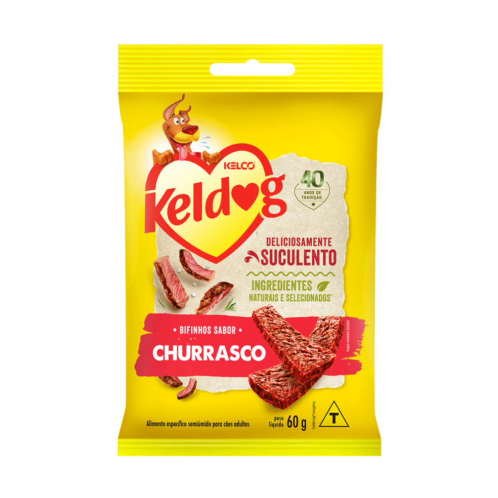 Petisco Keldog Bifinho Churrasco