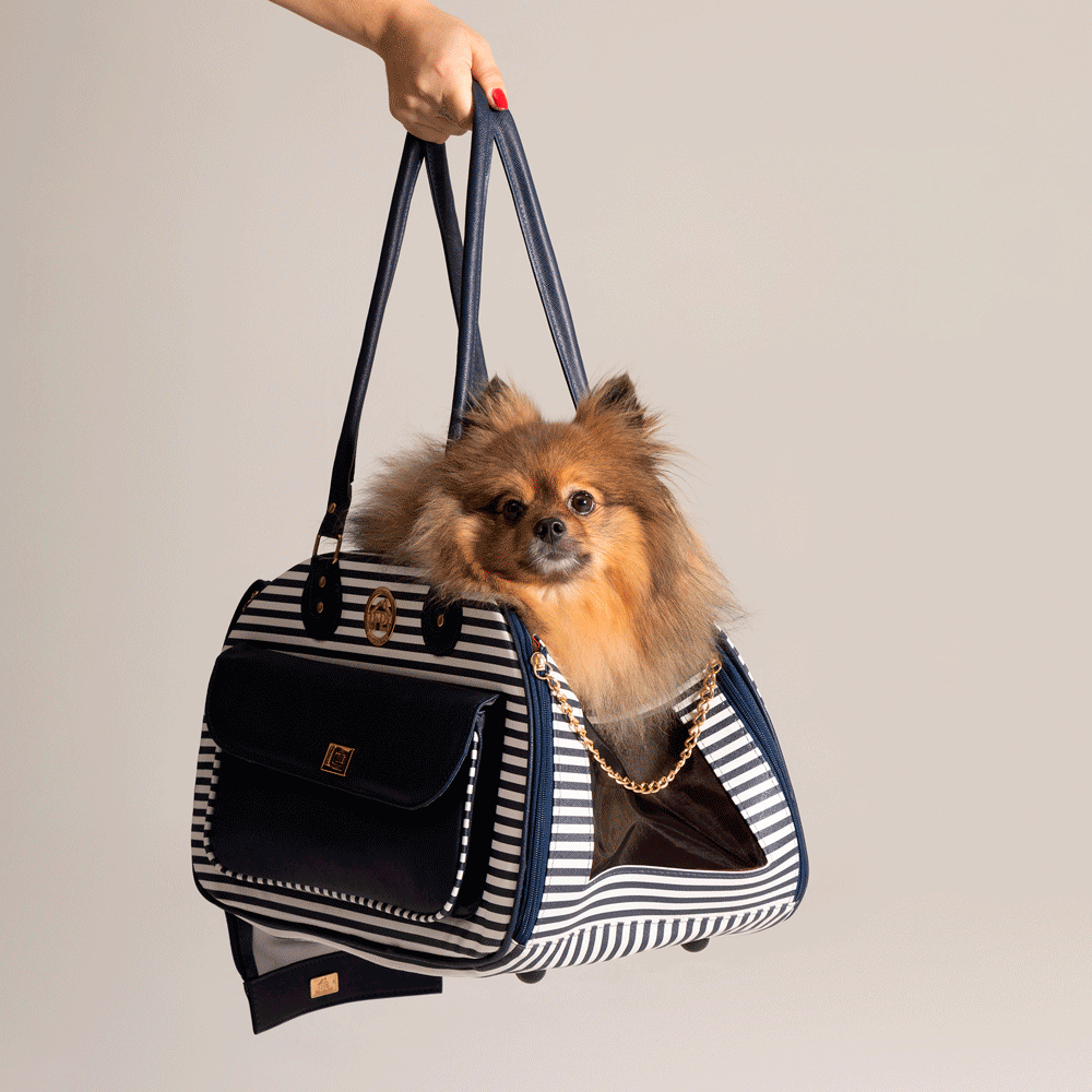 Bolsa de Transporte Fechada Luxo Fábrica Pet Ocean