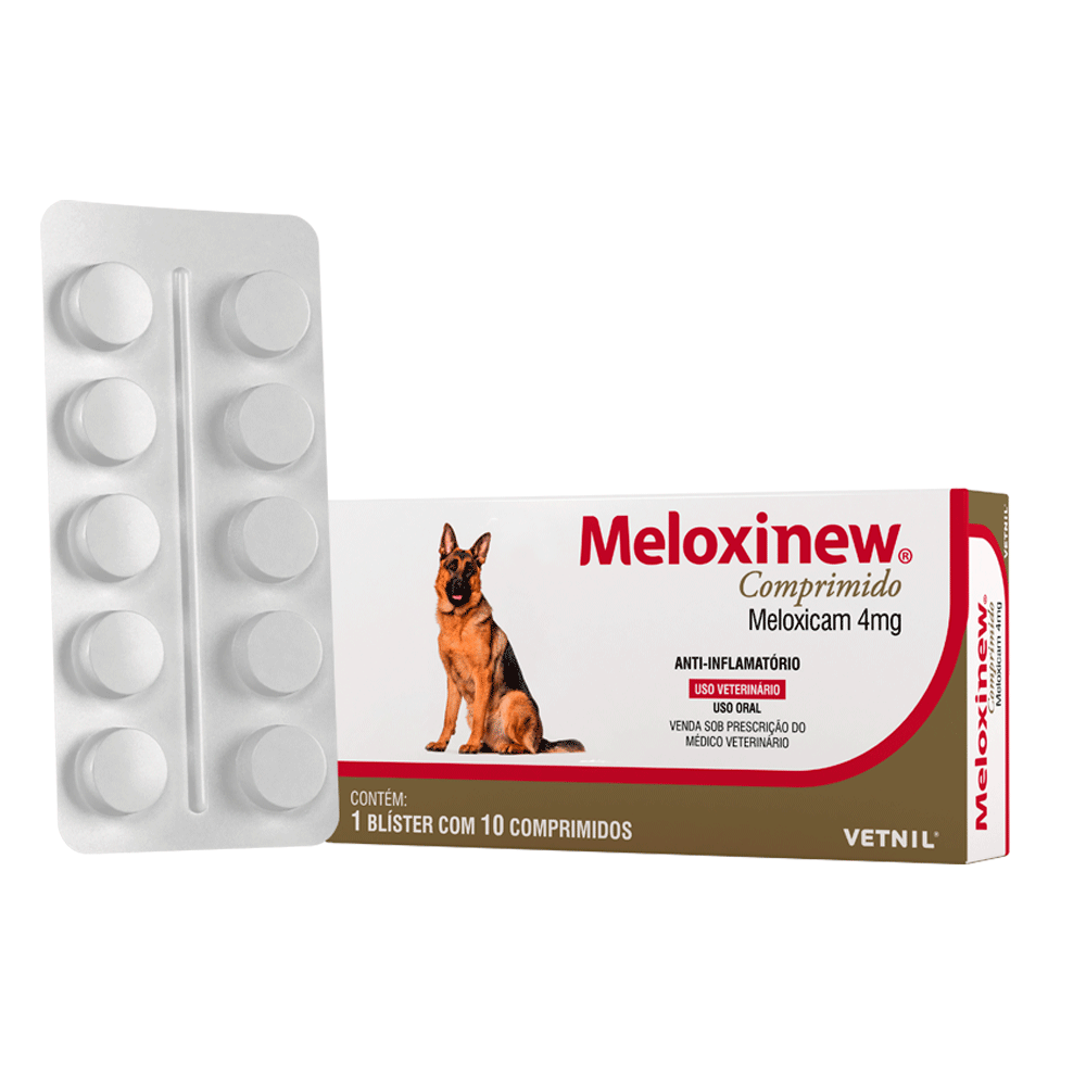 Anti-Inflamatório Meloxinew 4mg Vetnil
