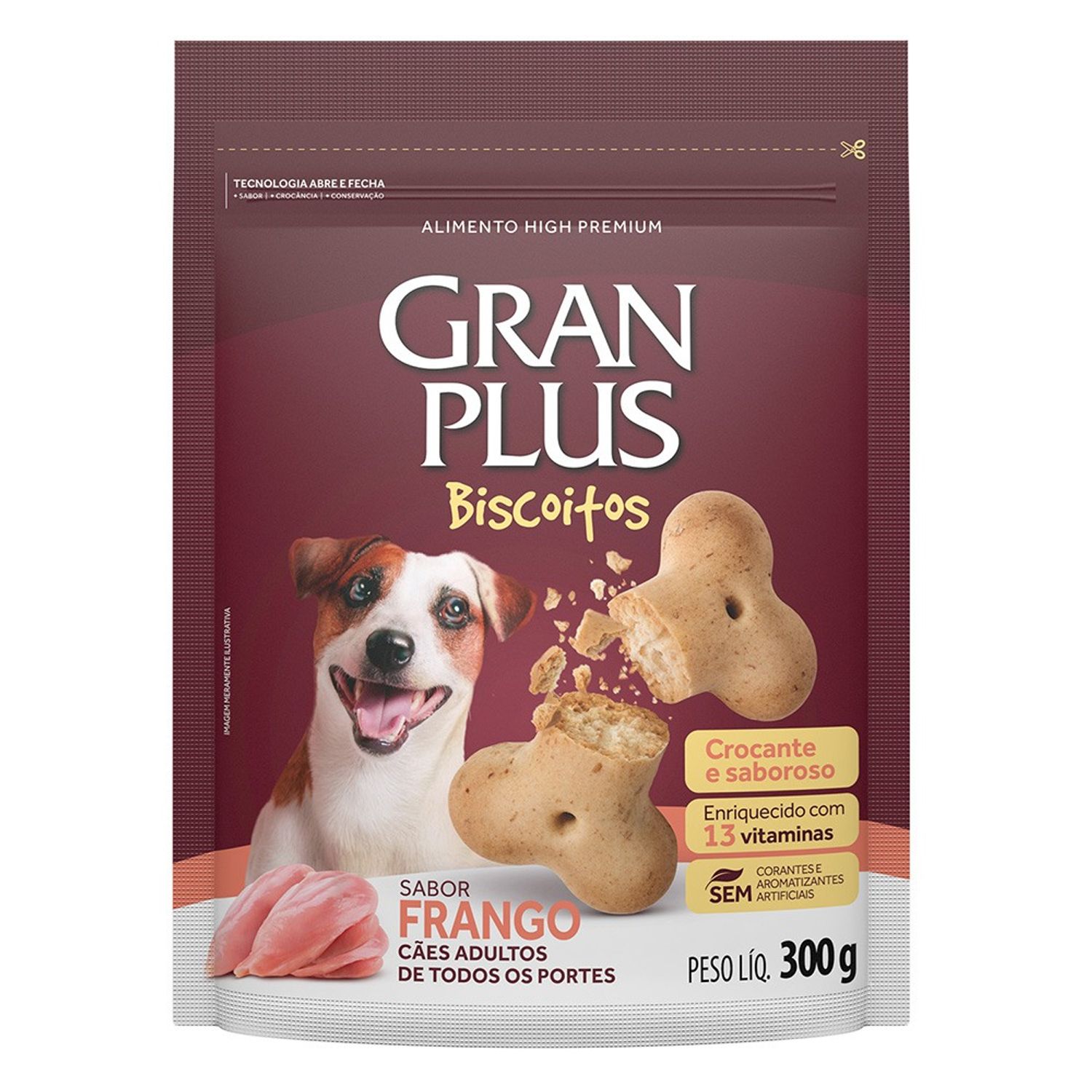 Biscoito-Frango-Caes-Adultos-Embalagem