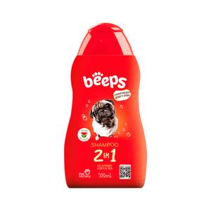 Shampoo 2 em 1 Beeps Pet Society - 500 ml
