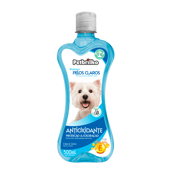 Shampoo Pelos Claros Petbrilho 500 ml
