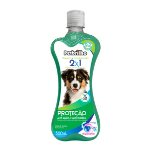 Shampoo Condicionador para Cães e Gatos 2 em 1 Petbrilho - 500ml