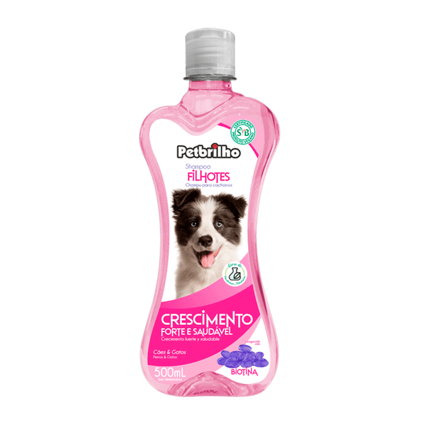 Shampoo Filhotes Cães e Gatos Petbrilho 500 ml