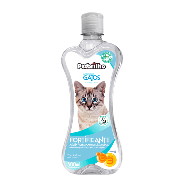 Shampoo Fortificante para Gatos Petbrilho 500ml