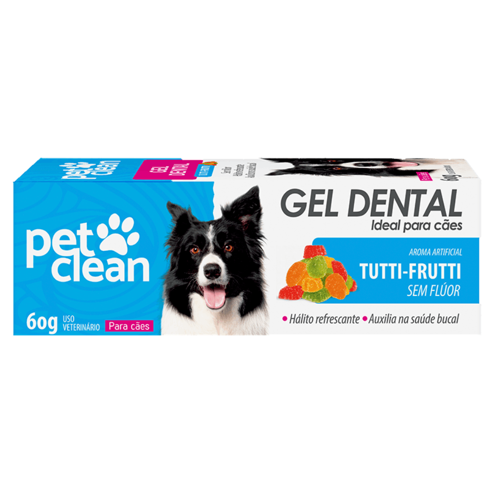 Gel Dental Tutti-Frutti Pet Clean