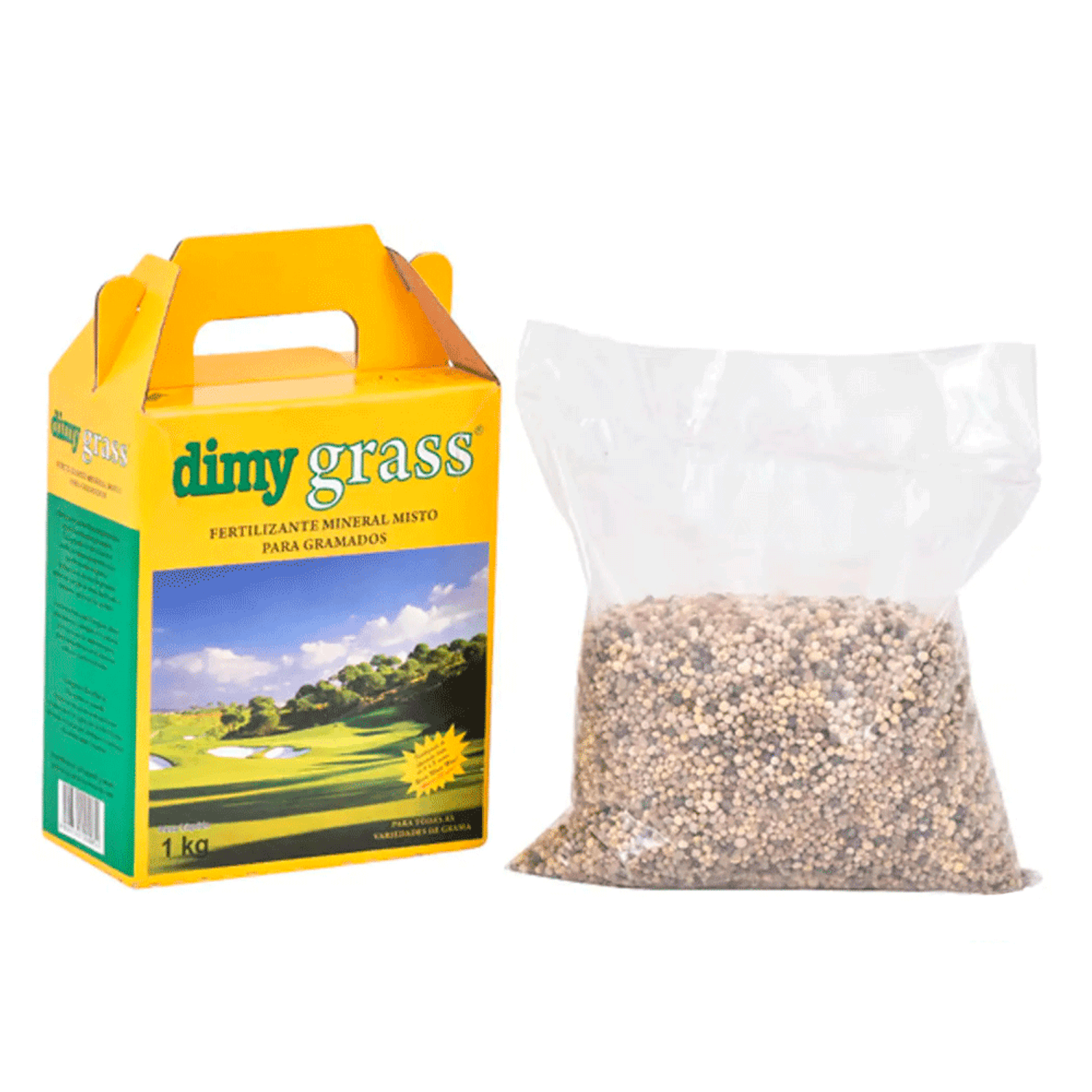 Fertilizante Dimy Grass com 1kg Dimy Embalagem
