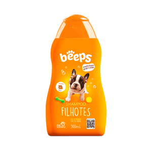 Shampoo Filhotes Beeps Pet Society - 500 ml