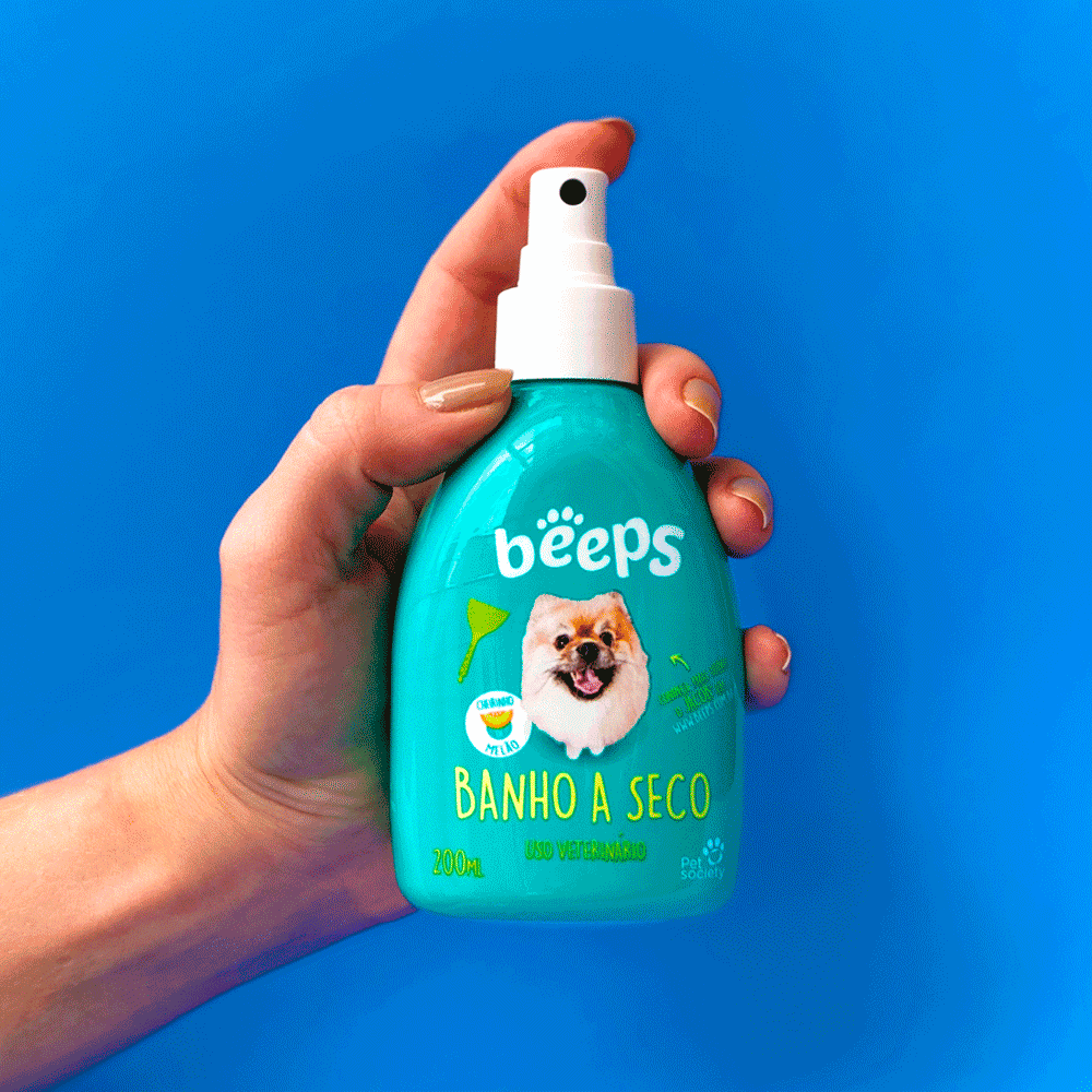 Banho a Seco Beeps para Cães e Gatos