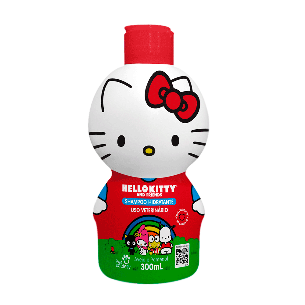 Shampoo Hidratante Hello Kitty Pet Society