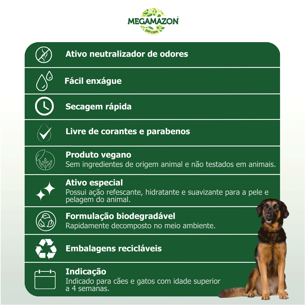 Condicionador Forest Balance Maracujá Megamazon Pet Society linha