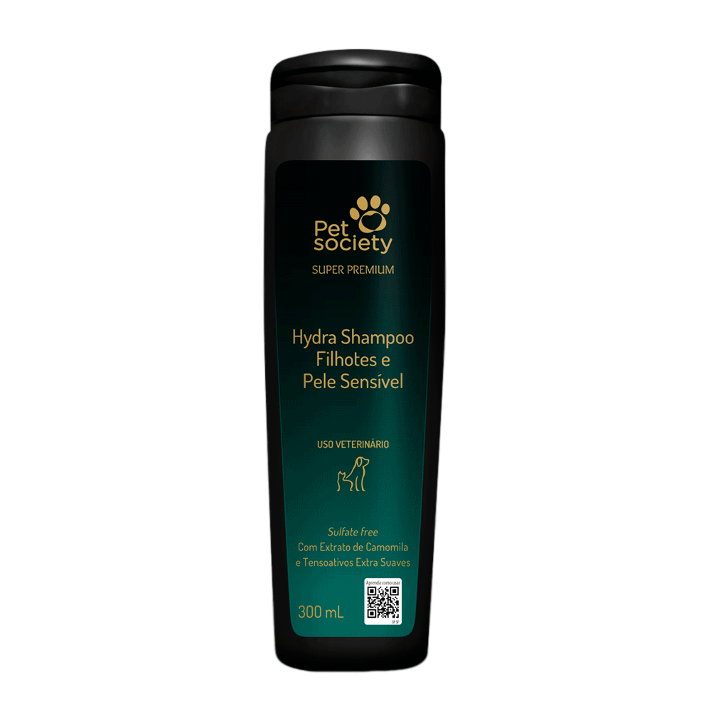 Shampoo Filhotes e Pele Sensível Pet Society
