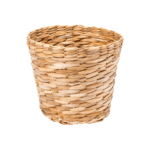 Cachepô Cone de Taboa Crisântemo Art Cestas Único