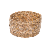 Cachepô de Taboa Crisântemo Bola Belga Art Cestas