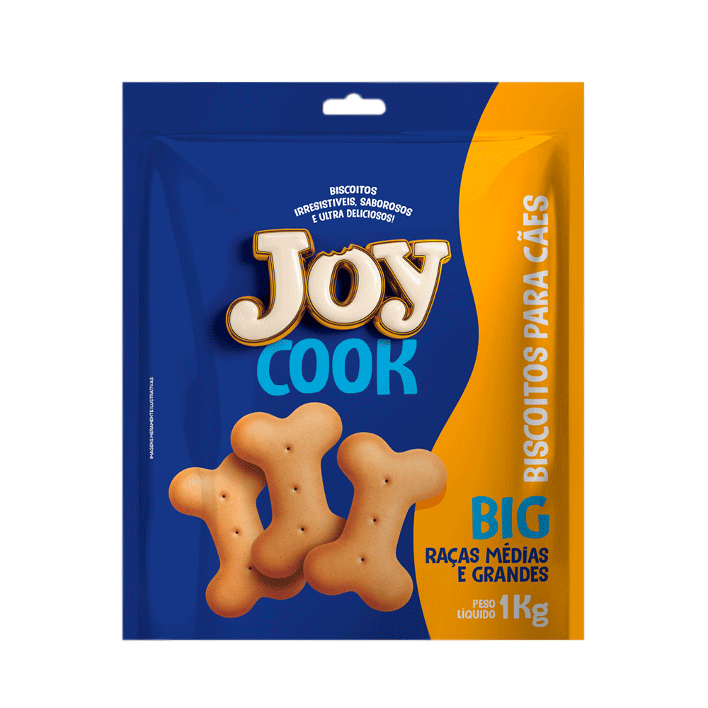 Petisco Biscoito Cães Joy Cook Big