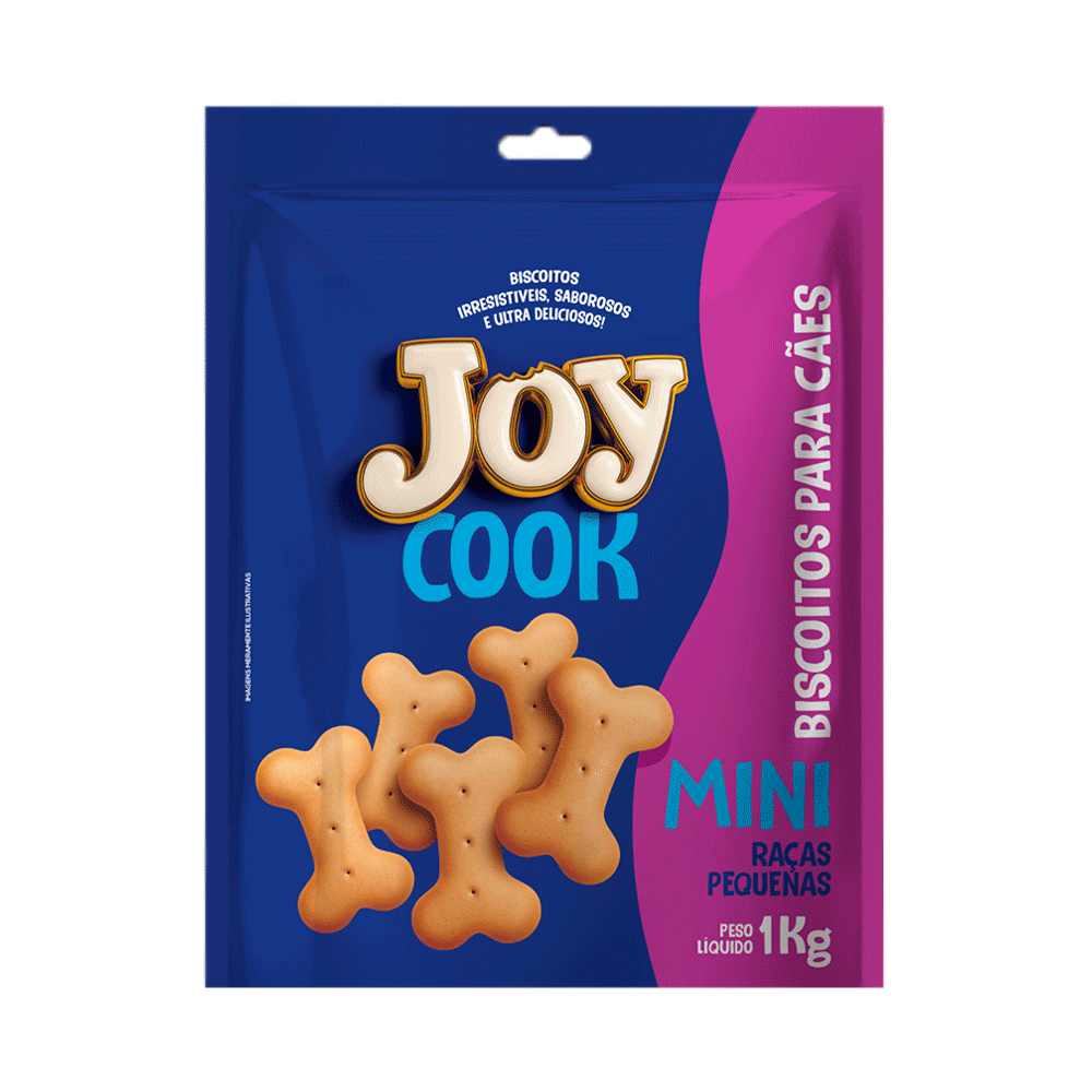 Petisco Biscoito Joy Cook Mini Frango