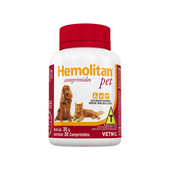 Hemolitan Pet 30 Comprimidos Vetnil