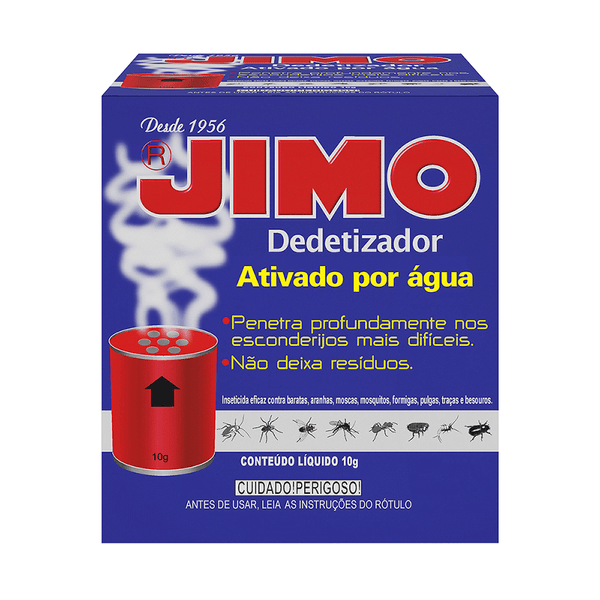 Jimo Dedetizador de Insetos Ativado por Água 10 g