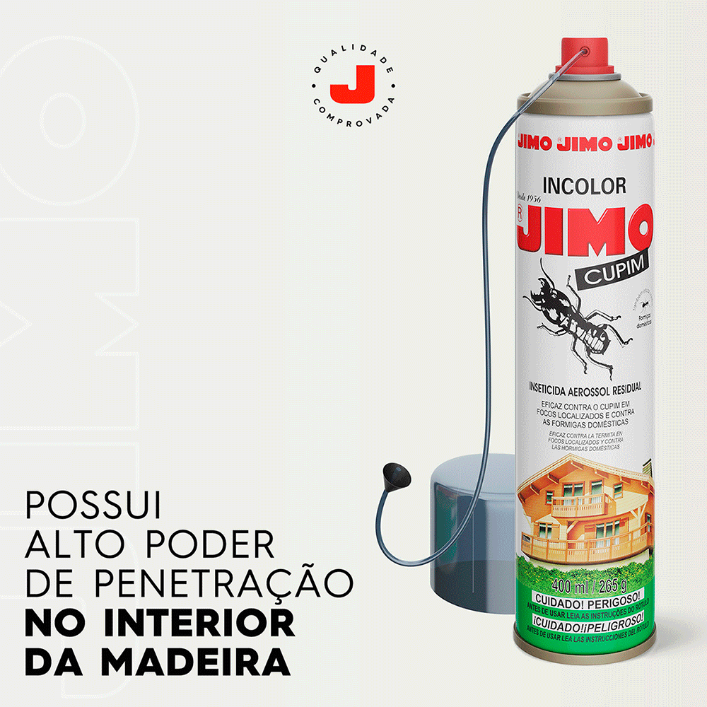 Inseticida Cupim Aerossol Jimo