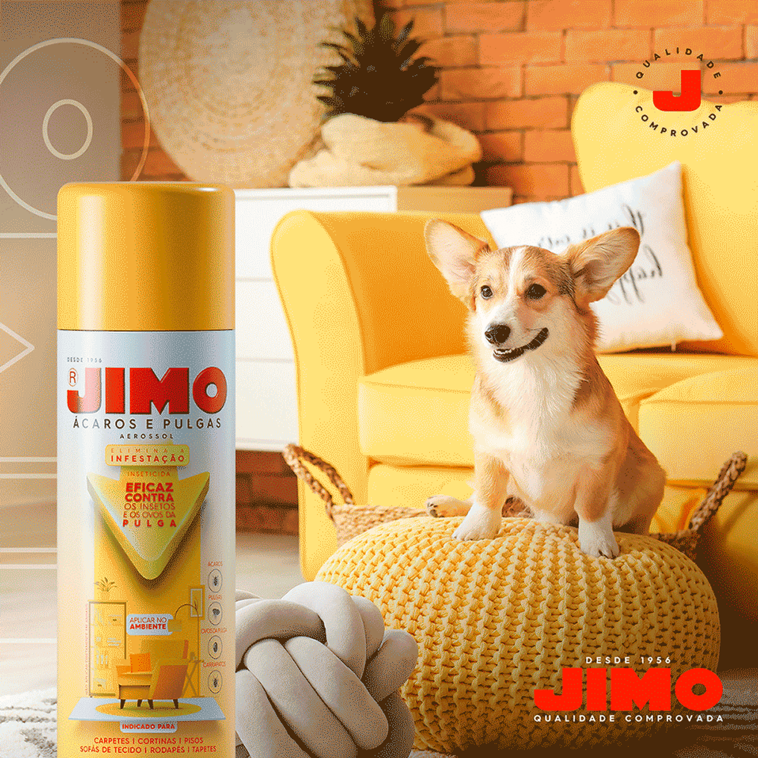 Inseticida-Aerosol-Acaros-e-Pulgas-Jimo-em-Casa