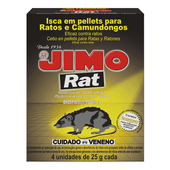 Raticida Jimo Rat Isca em Pellets