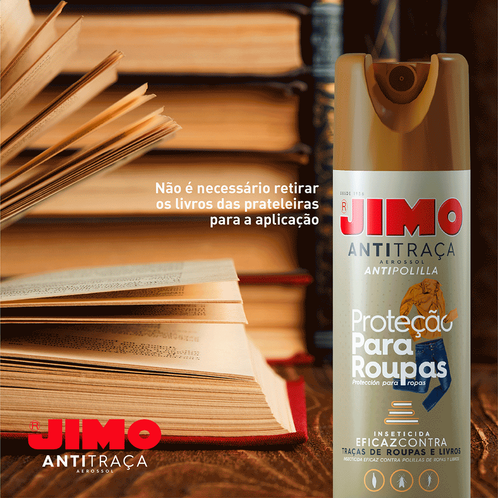 Inseticida Antitraça Aerosol Jimo