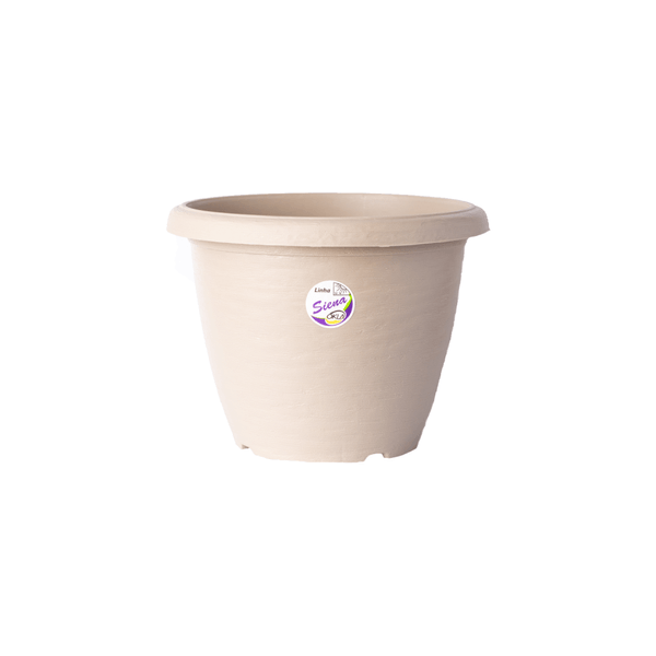 Vaso para Plantas Siena Taupe FG Import 30 cm