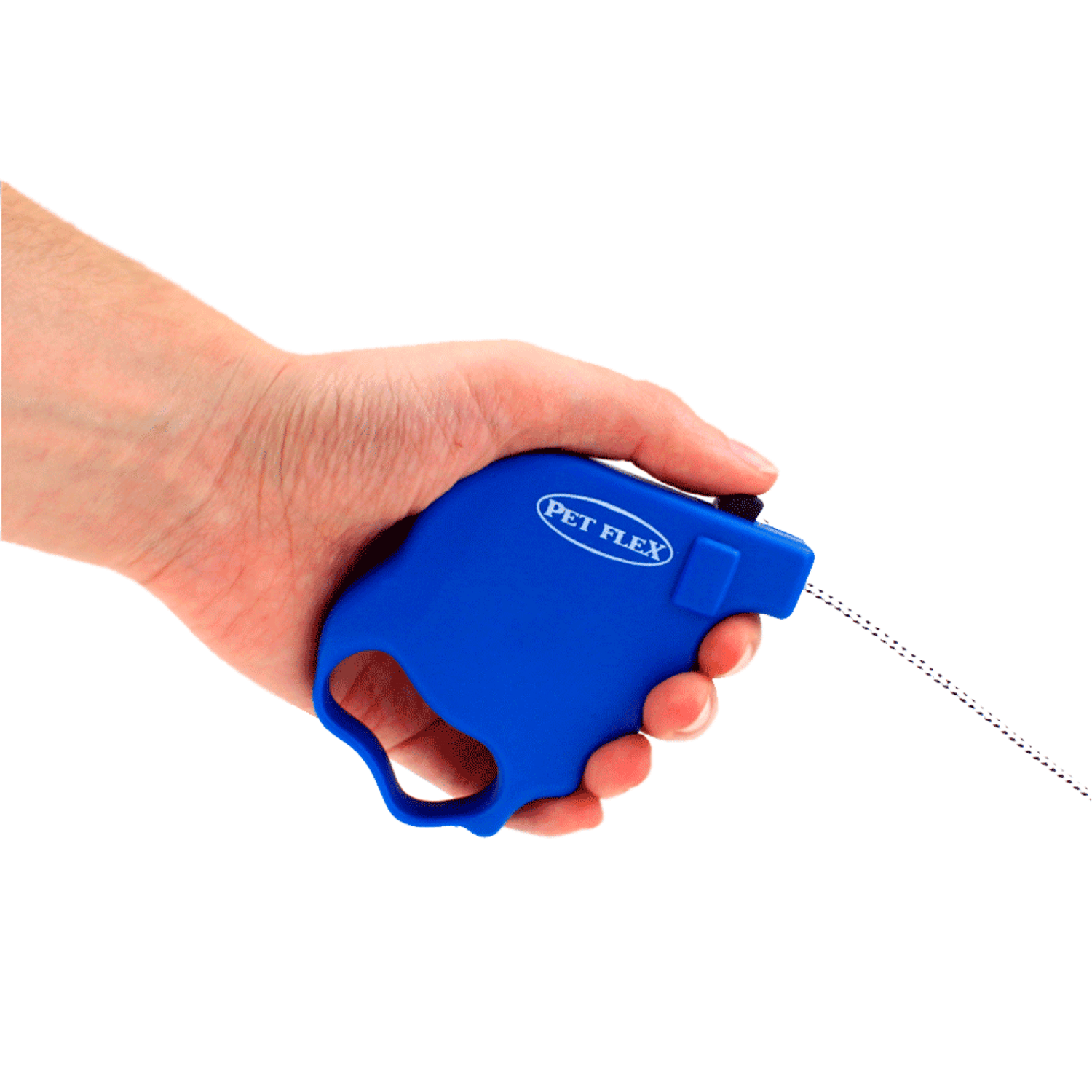 Guia Retrátil Classic Pet Flex Azul até 5kg modo de uso