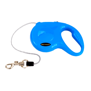 Guia Retrátil Classic Pet Flex Azul