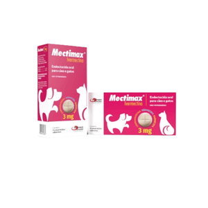 Antiparasitário Mectimax para Cães e Gatos 3 mg - 4 comprimidos