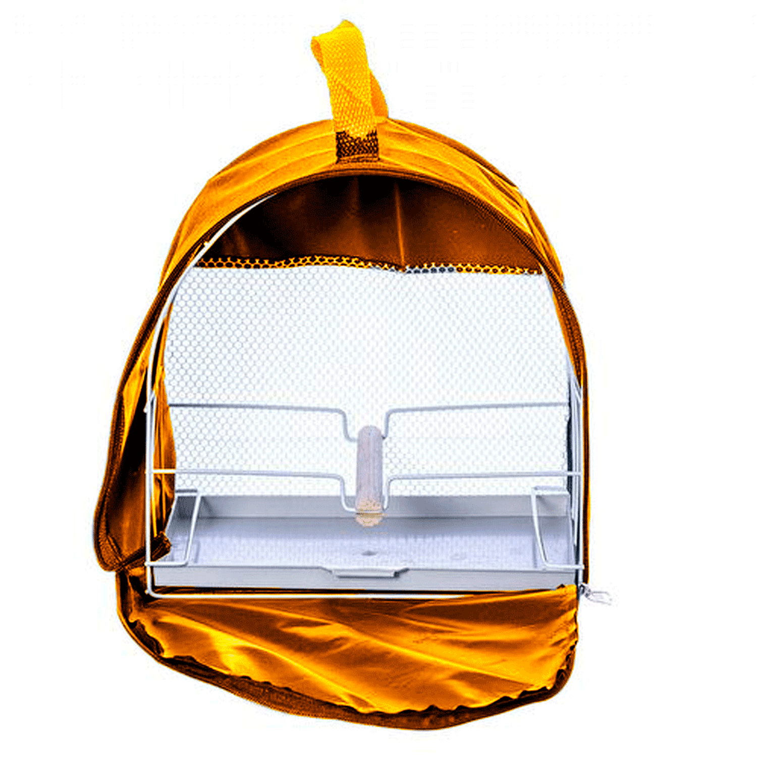Bolsa de Transporte Hand Bag Bragança Laranja aberto