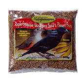 Ração Granulada Oleosa para Sabiá e Pássaro Preto Nutripássaros Banana