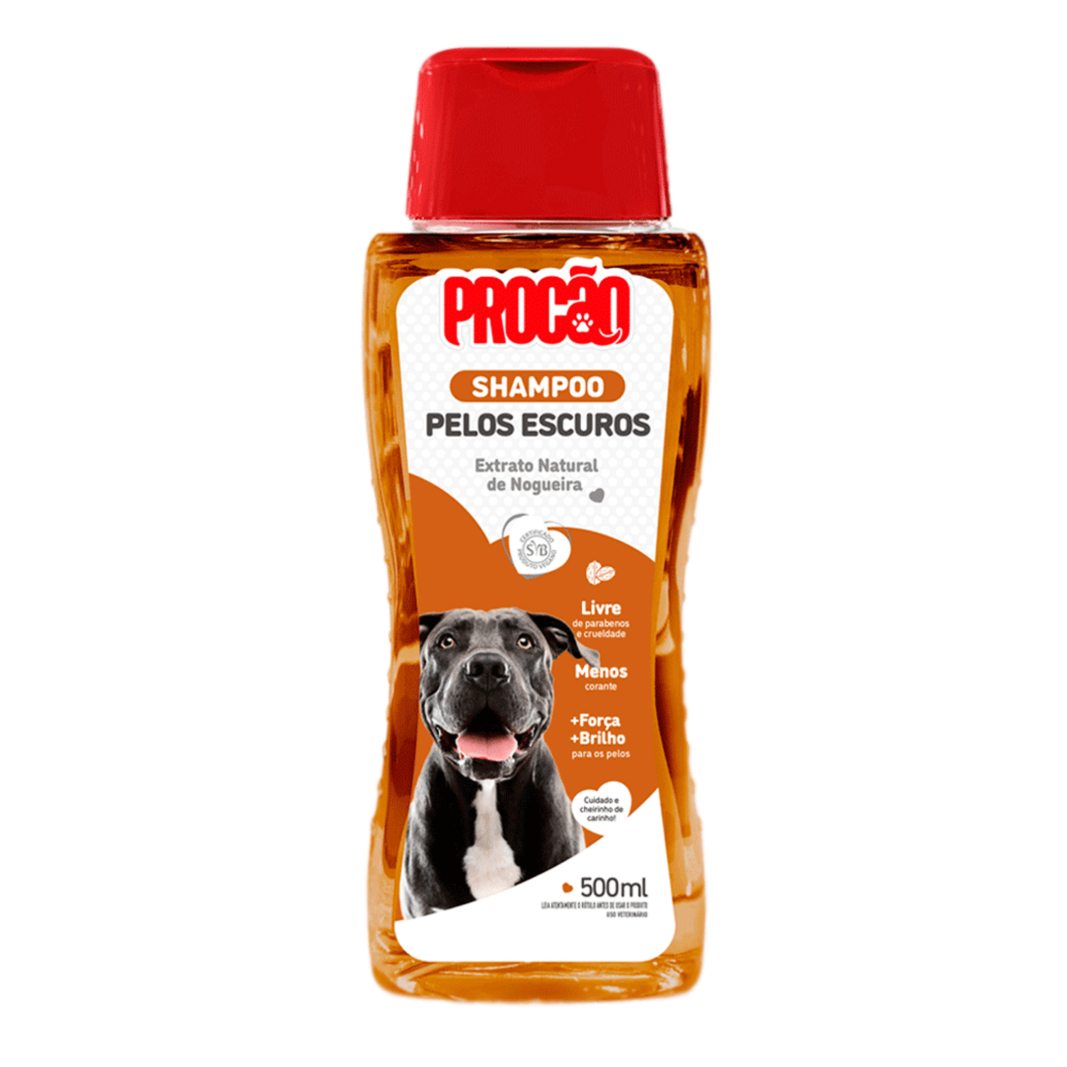 Shampoo Pelos Escuros Procão 500ml para cachorro