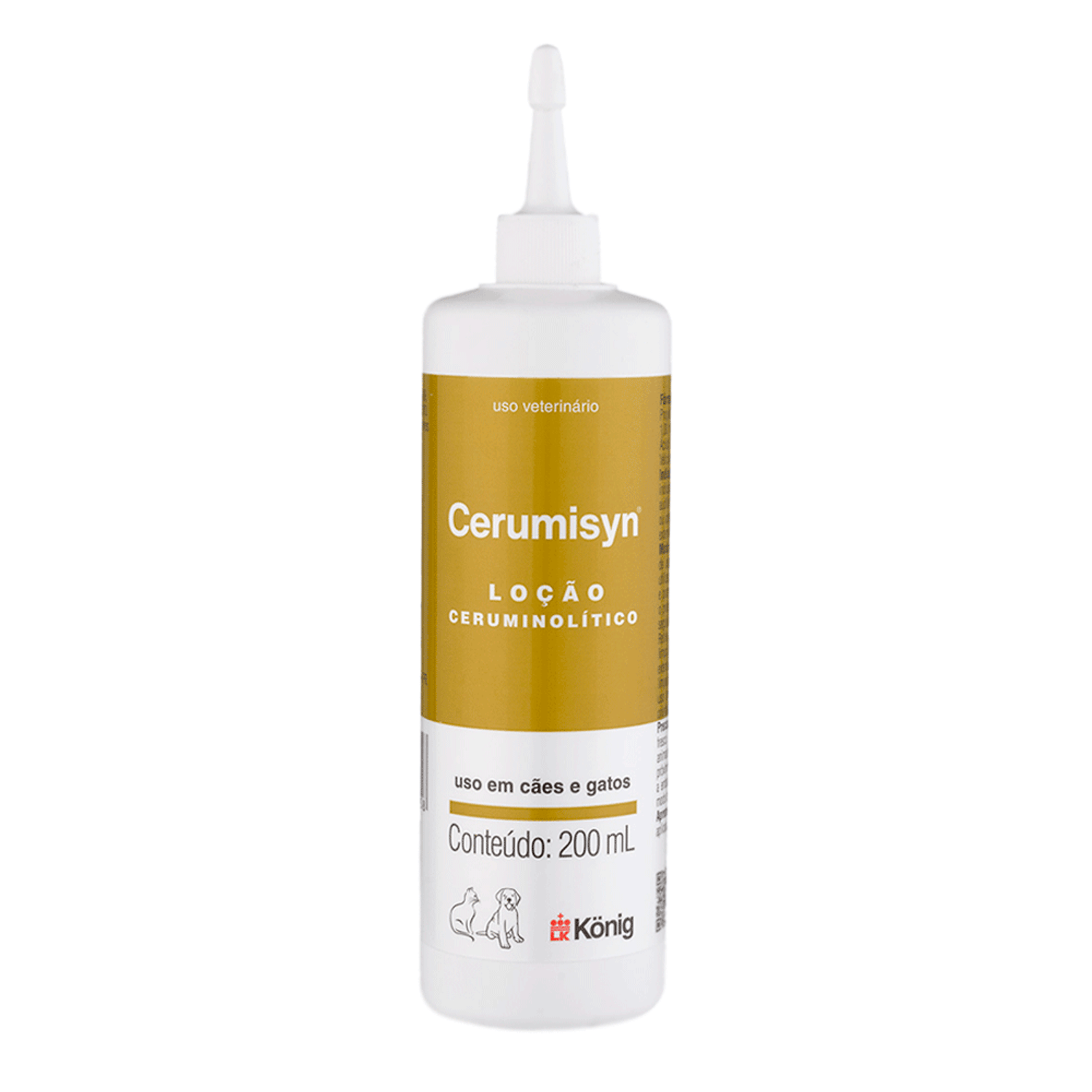 Cerumisyn 200ml para cães e gatos