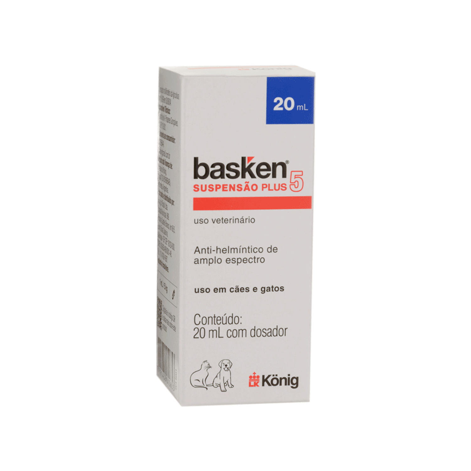 Basken Suspensão Plus 5 com 20ml