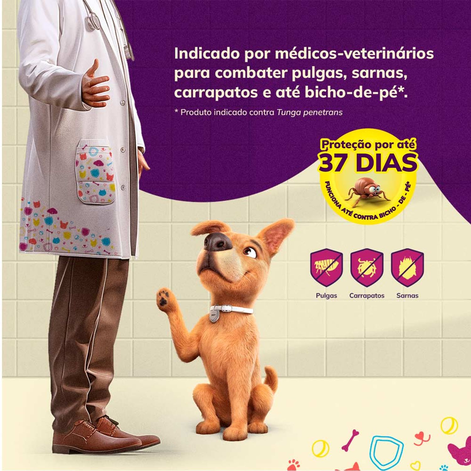Defenza-Antipulgas-e-Carrapatos-para-Caes-de-10-a-20kg-1-comprimido-mais-indicado-