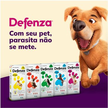 Defenza Antipulgas e Carrapatos para Cães de 20 a 40kg Cobasi