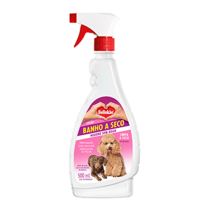 Banho a Seco Spray Bellokão para Cães e Gatos - 500 ml