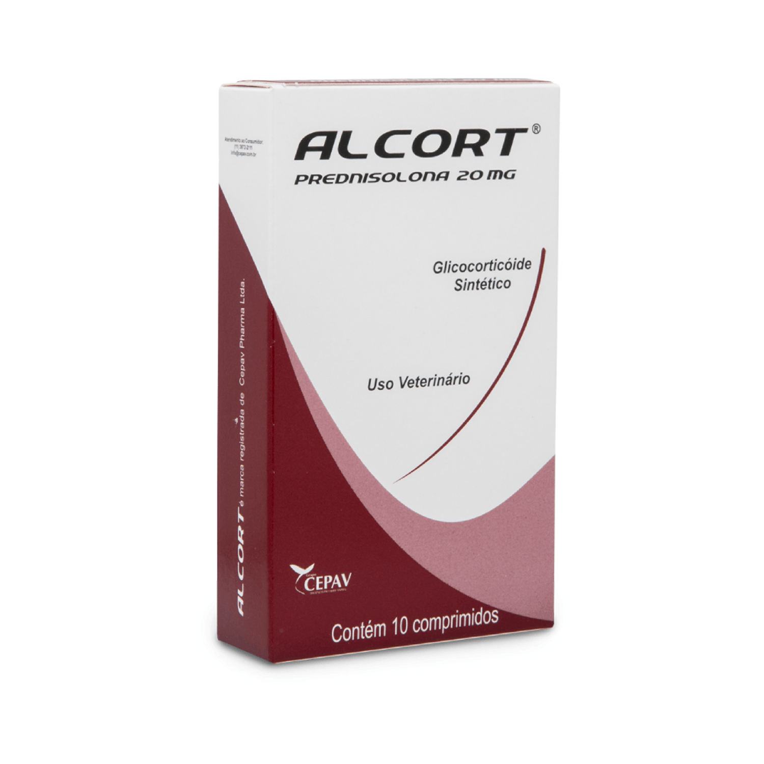 AlCort 20mg Embalagem