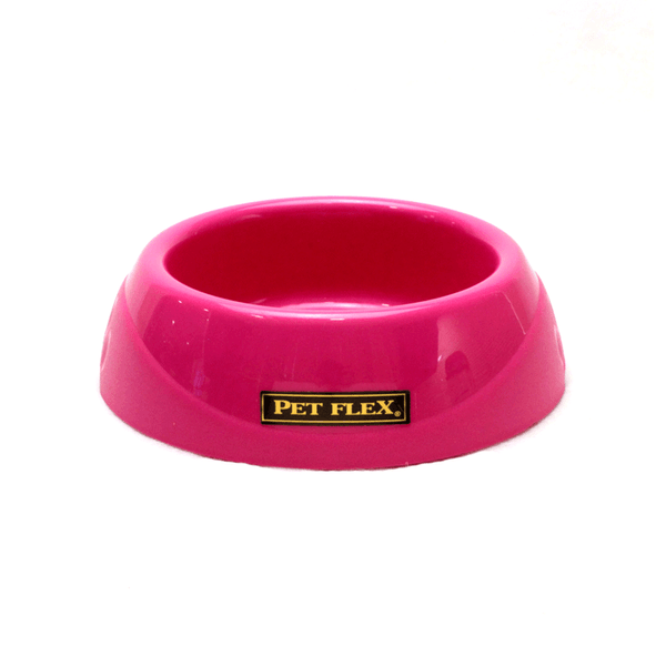 Comedouro para Cães Pet Flex Rosa N° 02