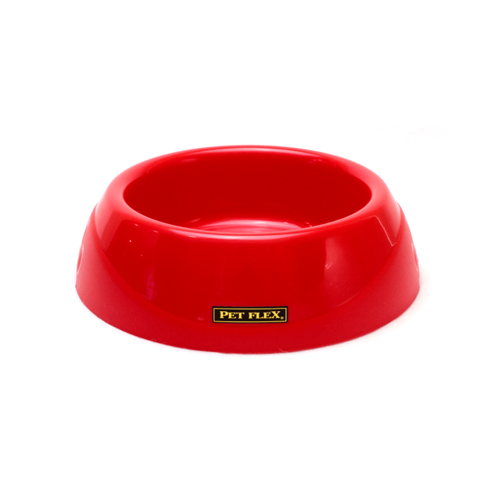Comedouro para Cães Pet Flex Vermelho