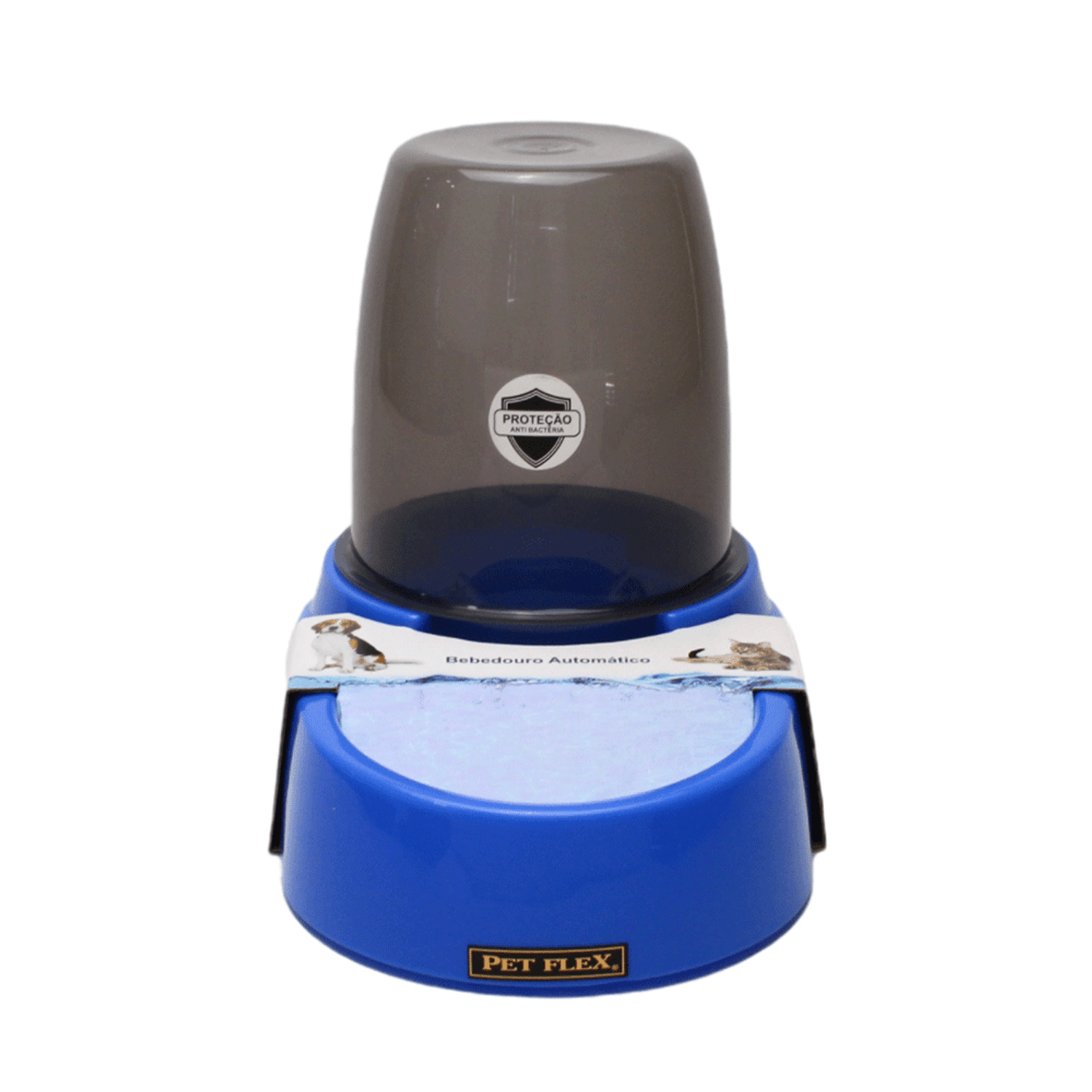 Bebedouro Automático Pet Flex Azul frente
