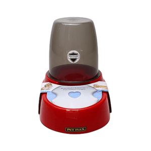 Bebedouro Automático Pelo Longo Pet Flex Vermelho - 1,8 L