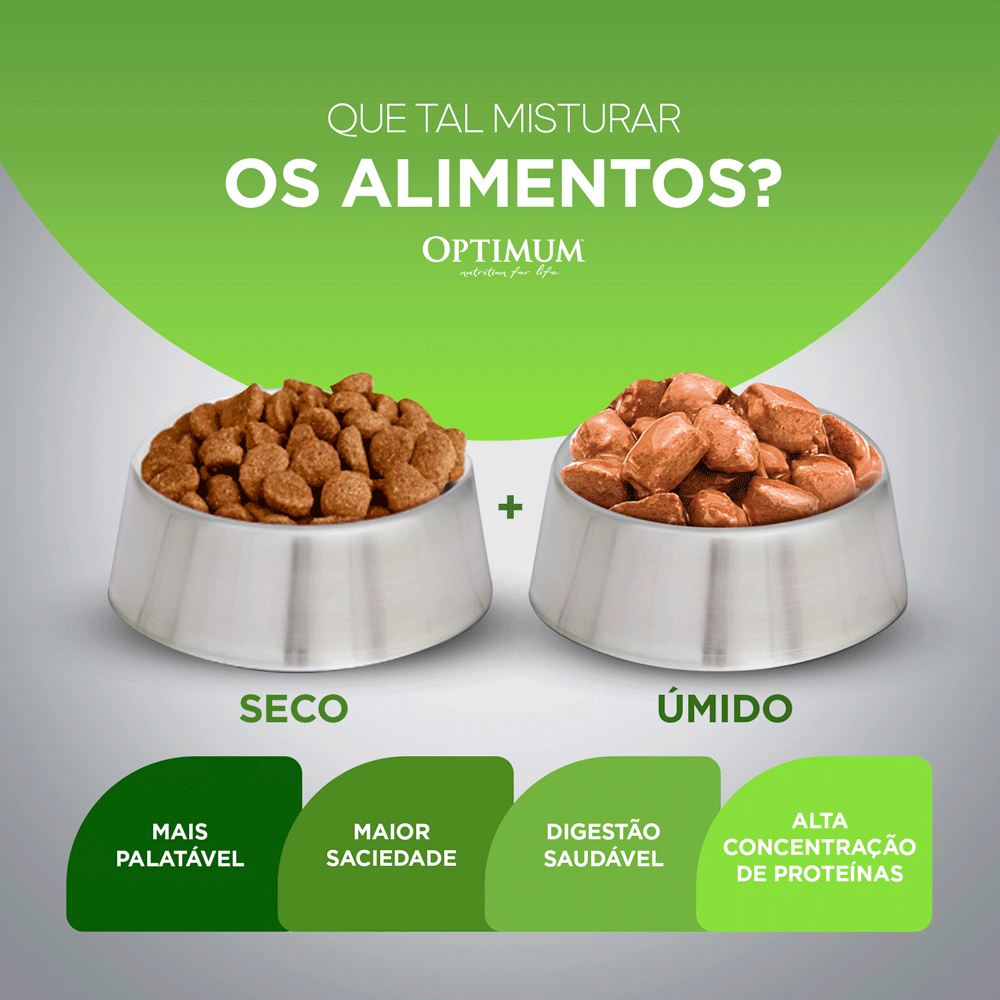 Ração Optimum para Cães Adultos Raças Pequenas e Minis Frango e Arroz