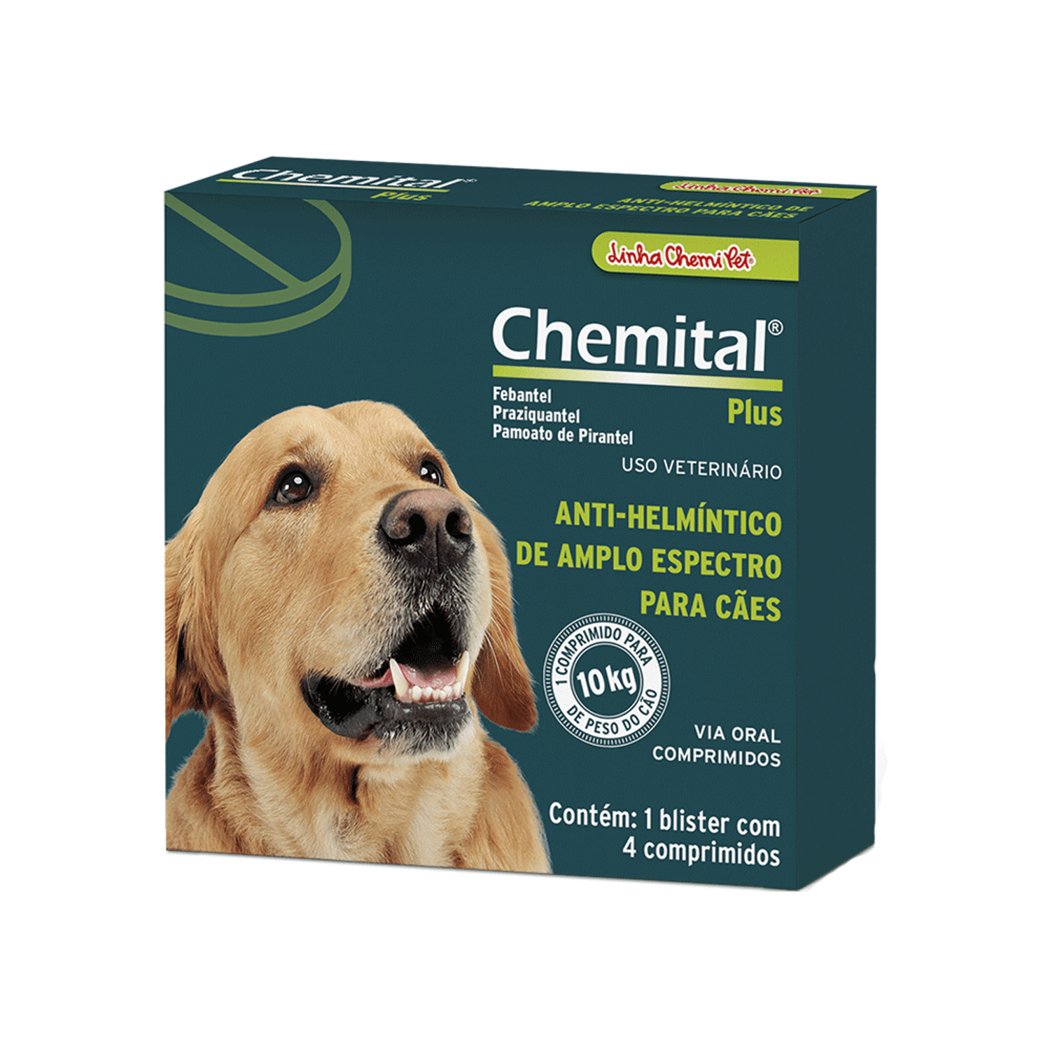 Chemital Plus para Cães Chemitec nova embalagem