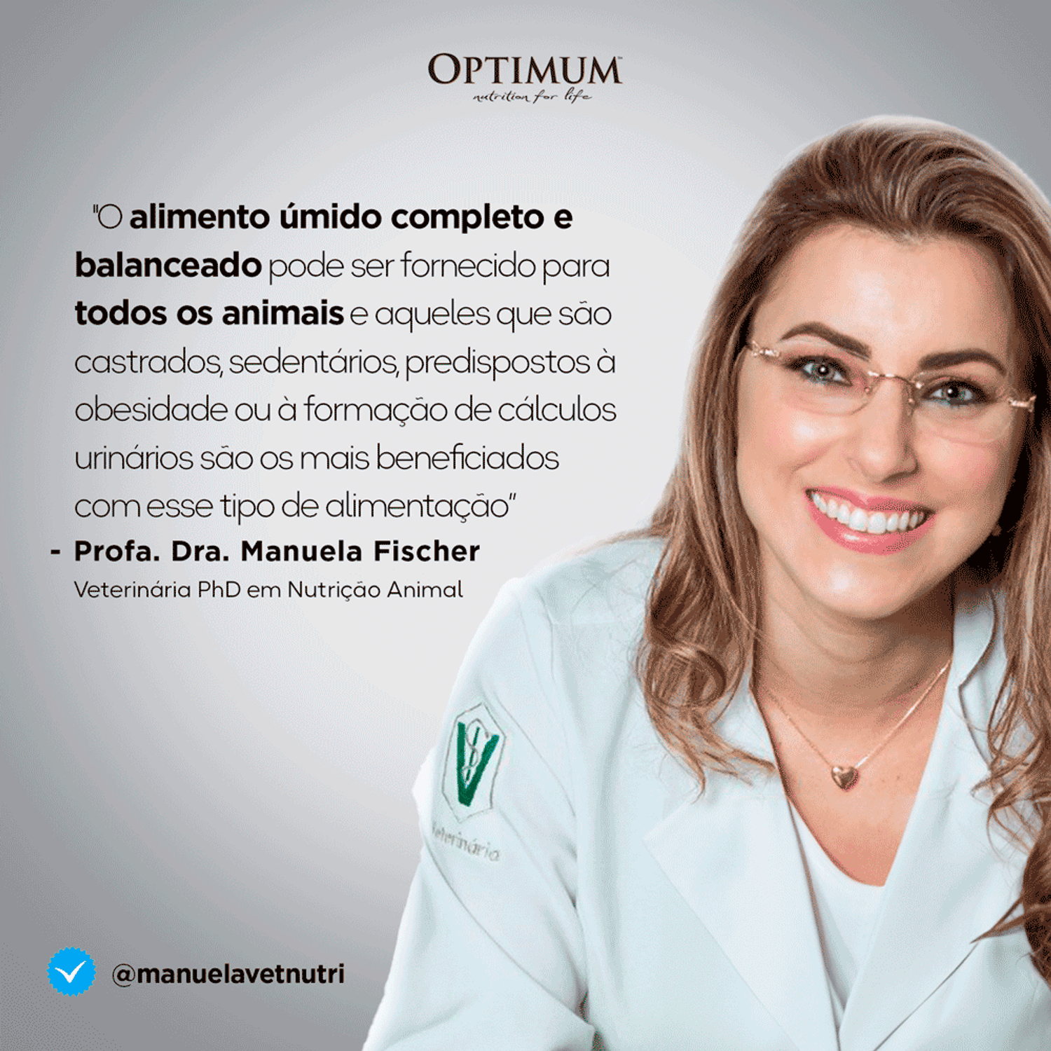 Indicação da Veterinária