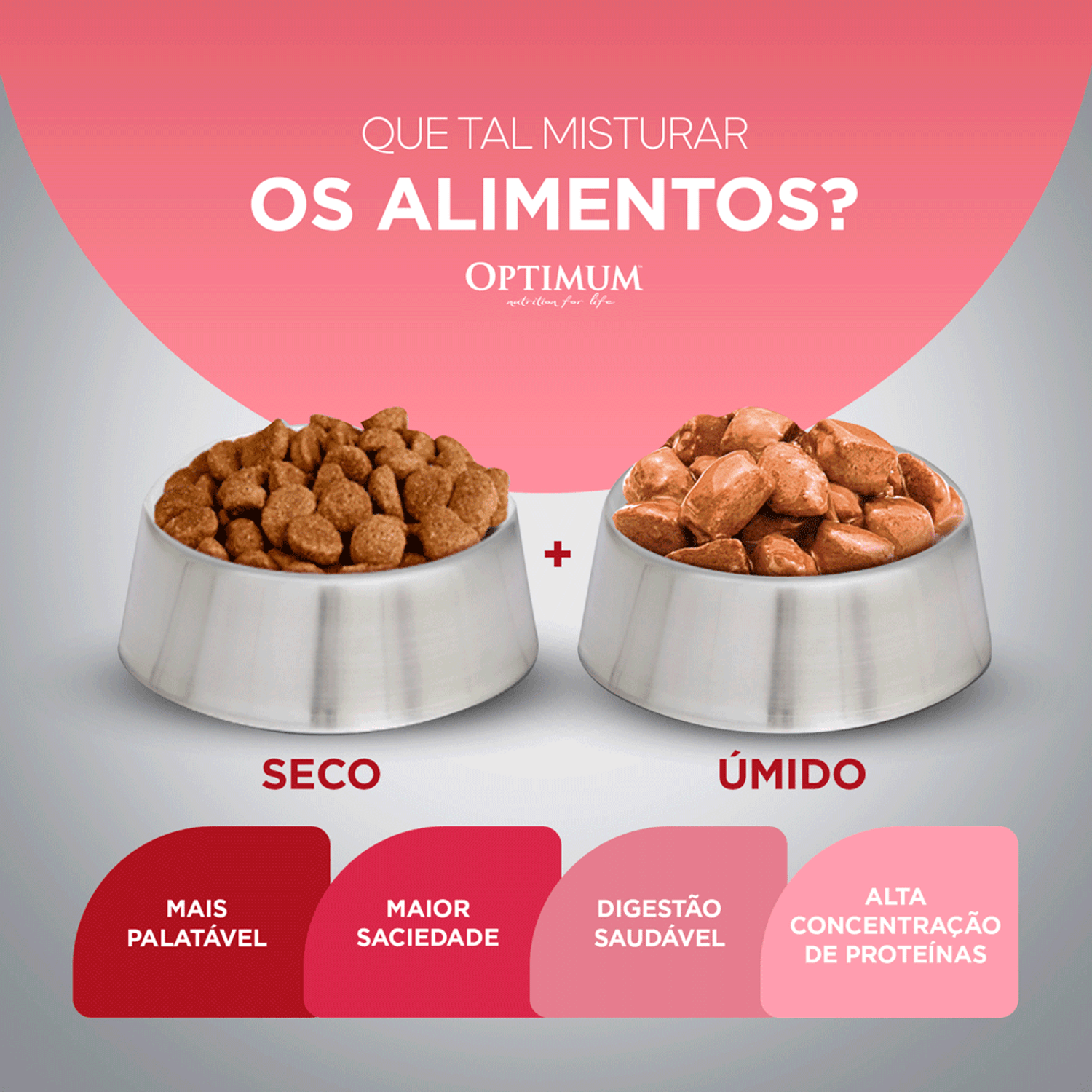Que tal misturar os alimentos?